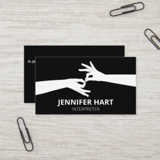 Interpreter Business Card