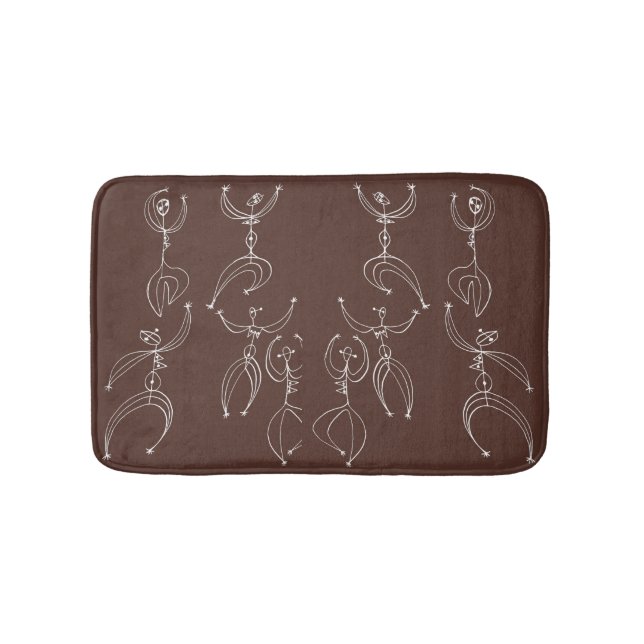 interpretive dance bath mat (Front)