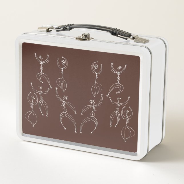 interpretive dance metal lunch box (Front)