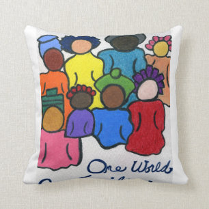 Interracial Love Pillow