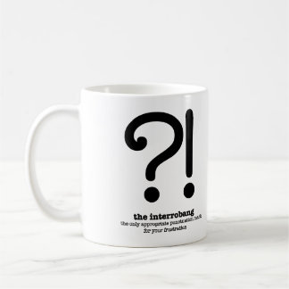 Interrobang Grammar Mug Funny English Gifts