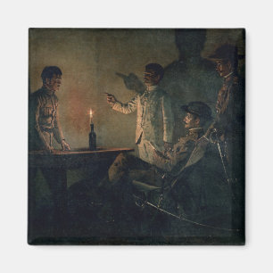 Interrogation of a deserter magnet