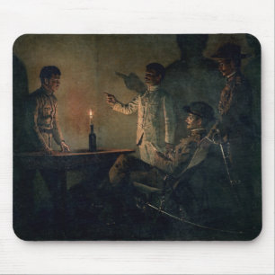 Interrogation of a deserter mouse mat