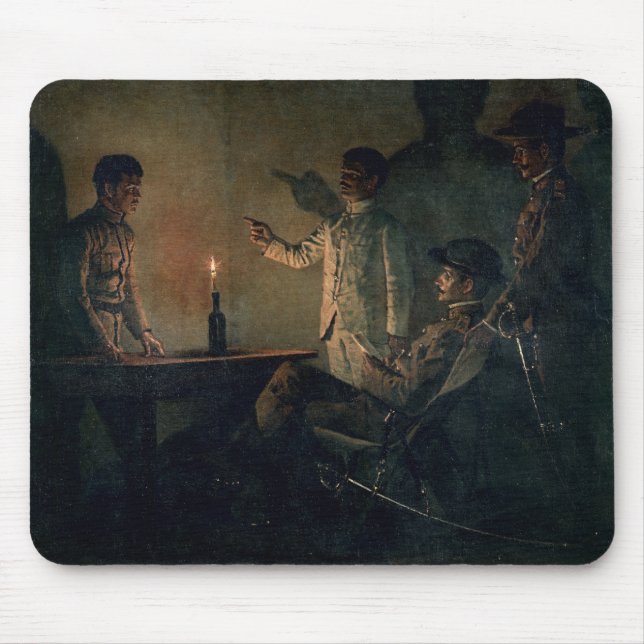 Interrogation of a deserter mouse mat (Front)