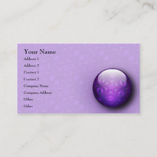 Intersect Mandala Jewel Business Card