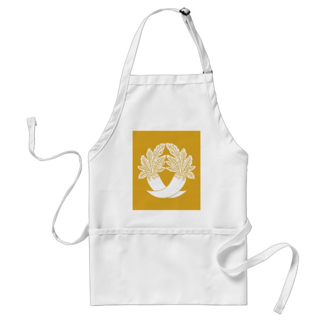 Intersecting radishes standard apron (Front)