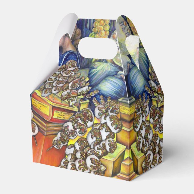 Intersection of Space and Commerce Favour Box (Front Side)