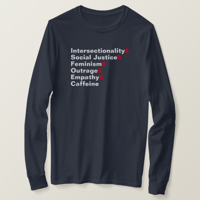 Intersectionality & T-Shirt (Design Front)