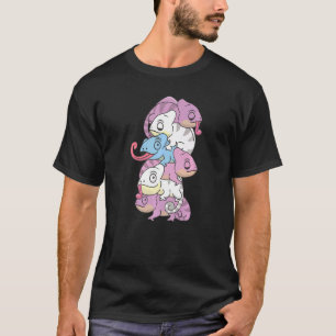 Intersex Flag Gender Pride Lgbtq Chameleon T-Shirt