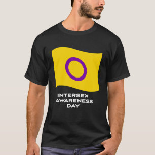 Intersex Flag Intersex Awareness Day T-Shirt