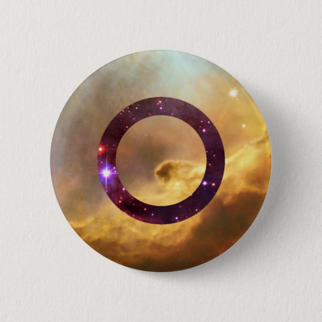 Intersex nebula flag pin (Front)