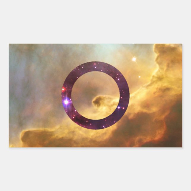 Intersex nebula flag stickers (Front)