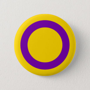 Intersex Pride 6 Cm Round Badge