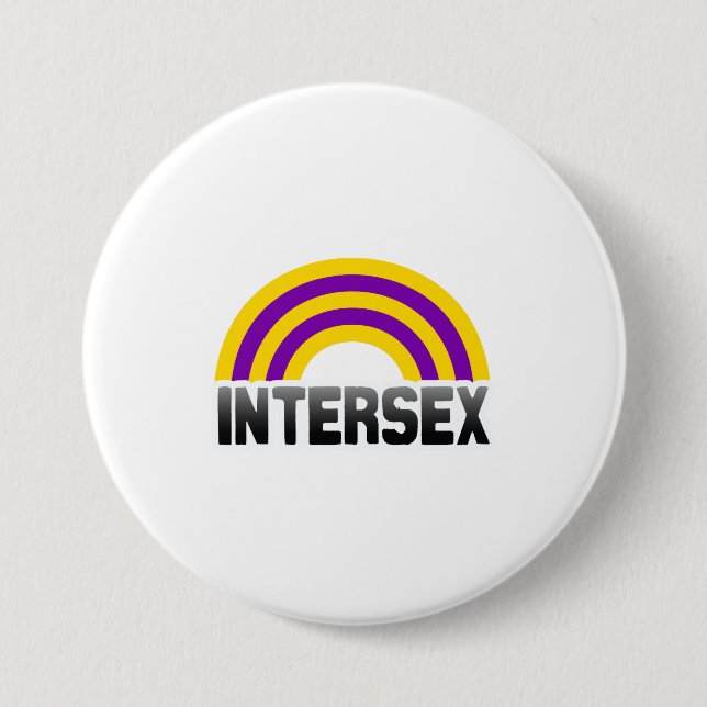 Intersex Pride 7.5 Cm Round Badge (Front)