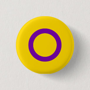 Intersex Pride Button (Circle)