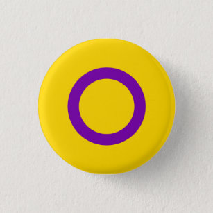 Intersex Pride Button (Circle)