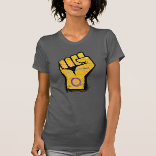 Intersex Pride Fist T-Shirt