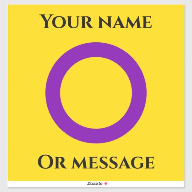 Intersex Pride flag  (Sheet)