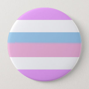 Intersex Pride Flag 10 Cm Round Badge