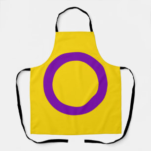 Intersex Pride Flag Apron