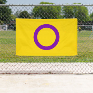 Intersex Pride Flag Banner
