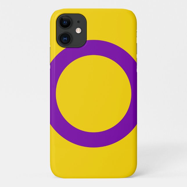 Intersex Pride Flag Case-Mate iPhone Case (Back)