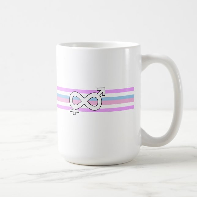 Intersex Pride Flag Coffee Mug (Right)