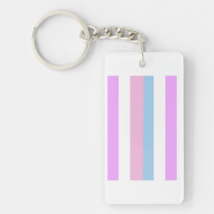 Intersex Pride Flag Key Ring
