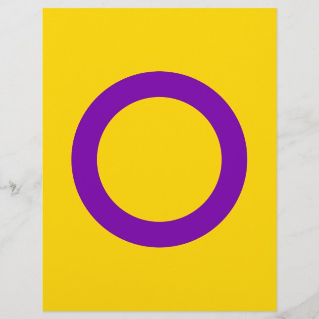 Intersex Pride Flag LGBTQ (Front)