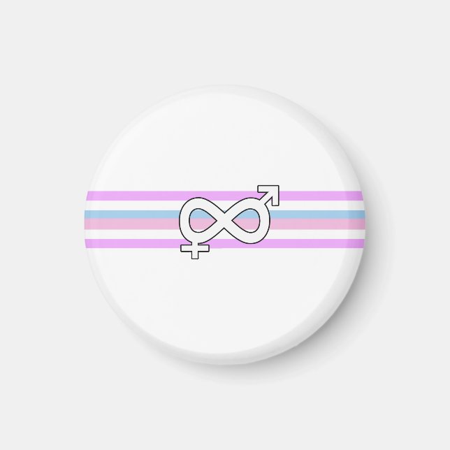 Intersex Pride Flag Magnet (Front)