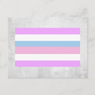 Intersex Pride Flag Postcard