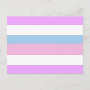 Intersex Pride Flag Postcard