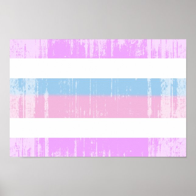 Intersex Pride Flag Poster (Front)