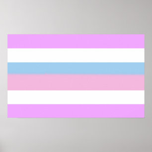 Intersex Pride Flag Poster