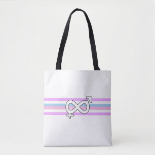 Intersex Pride Flag Tote Bag