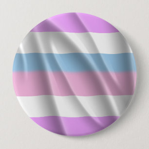 INTERSEX PRIDE FLAG WAVY DESIGN - 2014 PRIDE.png 10 Cm Round Badge