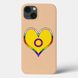Intersex Pride Heart Case-Mate iPhone Case
