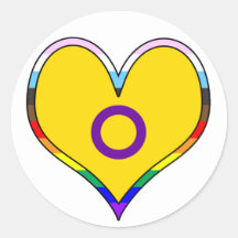 Intersex Pride Heart 