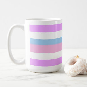Intersex Pride Stripes Coffee Mug