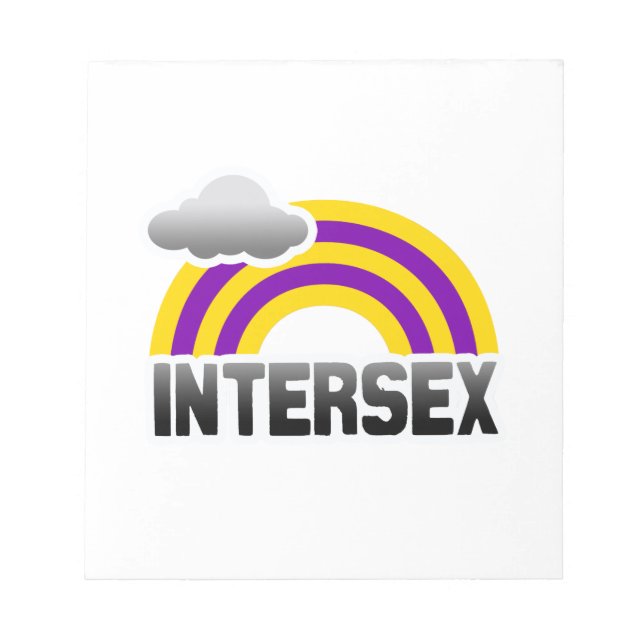 INTERSEX RAINBOW NOTEPAD (Front)