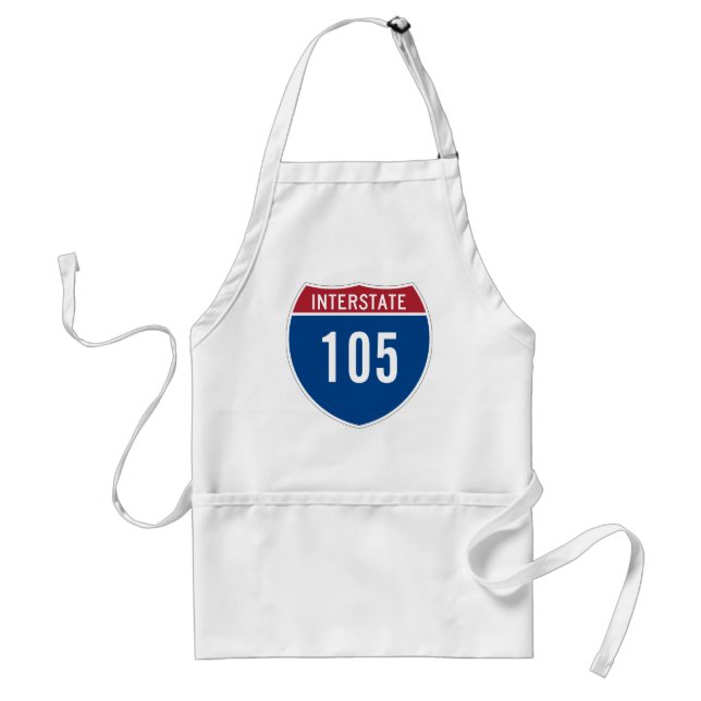 Interstate 105 standard apron (Front)