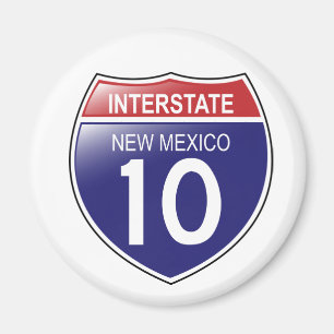 Interstate 10 New Mexico Magnet