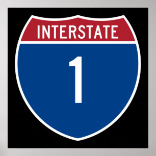 Interstate 1 poster