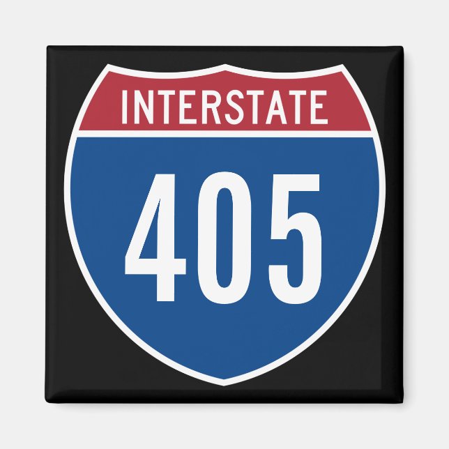 Interstate 405 magnet (Front)