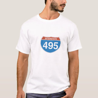 Interstate 495 Mens Tshirt