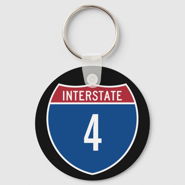 Interstate 4 key ring (Front)