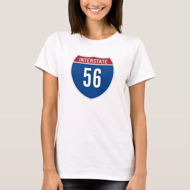Interstate 56 T-Shirt (Front)