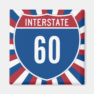 Interstate 60 magnet