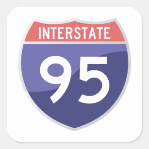 Interstate 95 (I-95) Sticker