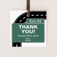 Interstate Birthday Favour Tag